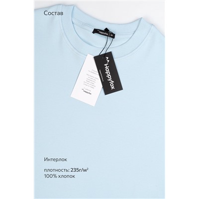 Женская футболка оверсайз Happyfox