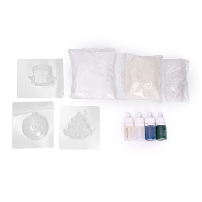 УЦЕНКА Набор для творчества «‎Бомбочки для ванн своими руками. Новогодняя радость», 3 формы