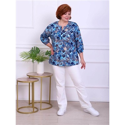 Футболка "Фриволите" (Синий)