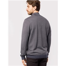 Джемпер жаккардовой вязки из пряжи двух оттенков