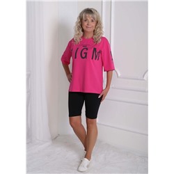 Футболка "Энигма" (Фуксия)