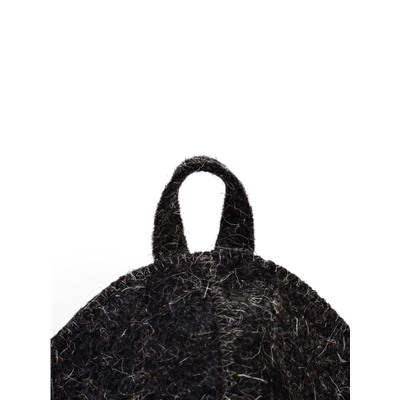 Набор для бани, 2 предмета, однотонные: шапка, рукавица, МИКС