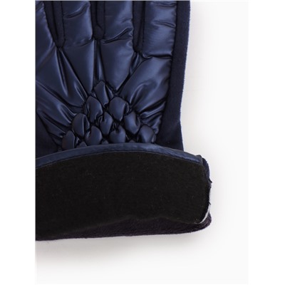 Перчатки женские, безразмерные, без утеплителя, цвет синий