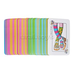 Игра карточная. УНОси ноги. 120 карточек