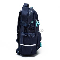 Рюкзак SchoolLine с двумя отделениями и грудной перемычкой 23L Blue Style