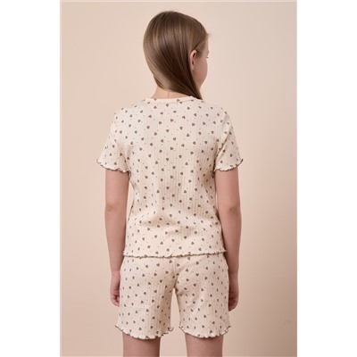 Пижама футболка и шорты М226007мк