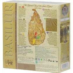 BASILUR. Лист Цейлона. UVA карт.пачка, 100 пак.