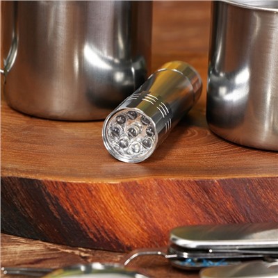 Подарочный набор посуды для похода «Полевая кухня», 7 предметов