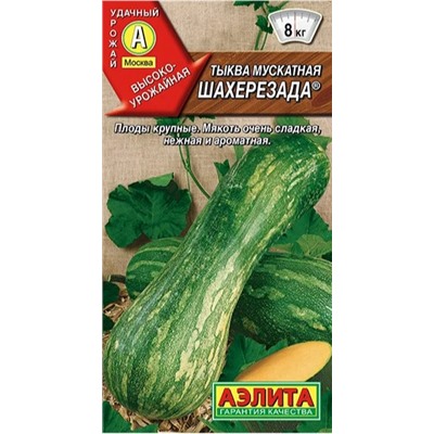 Тыква Шахерезада Аэлита мускатная