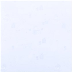 Бумага упаковочная новогодняя глянцевая «Морозный день!», 70×100 см