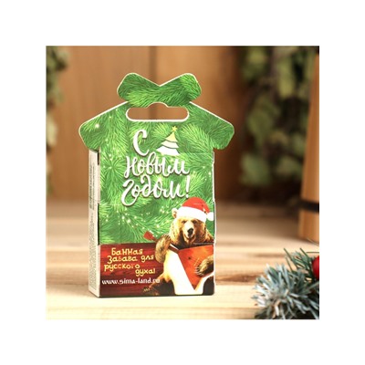 Новогодний набор эфирных масел «Жаркой баньки», чабрец и сосна, 2 шт. по 15 мл