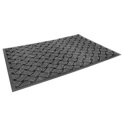 УЦЕНКА Коврик влаговпитывающий 80х120 см "КРАФТ" цвет серый