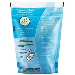 Grab Green, Средство для автоматических посудомоечных машин, без отдушек, 24 загрузки, 15,2 унции (432 г)