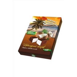 Конфеты "УмСладости" Шоколадный остров с кокосовой начинкой 90г ЭКОПРОДУКТЫ, 1182634