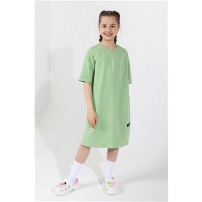 Туника для девочки АЛЕКСА-1 (Оливковый)