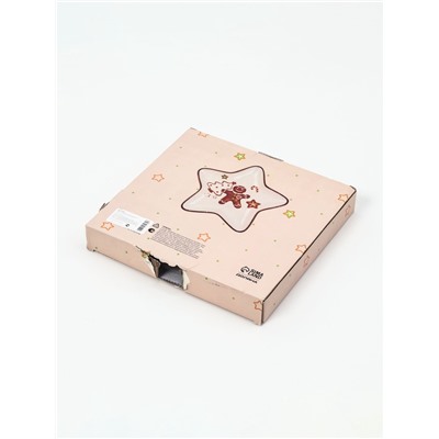 УЦЕНКА Тарелка для сервировки «Имбирные человечки» 26.5×25.5×3.3 см