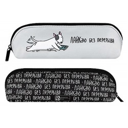 Пенал-косметичка 200х65х55 мм 72213 "ПИТБУЛЬ ЛАЙК" полиэстер,сублимационная печать Феникс
