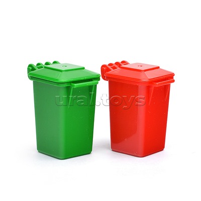 Машина "Мусоровоз" 1:16 (свет, звук) в коробке (зеленый)