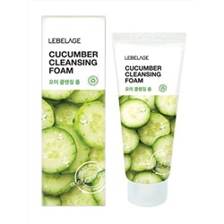 Lebelage Пенка для умывания с экстрактом огурца / Cucumber Cleansing Foam, 100 мл 27836