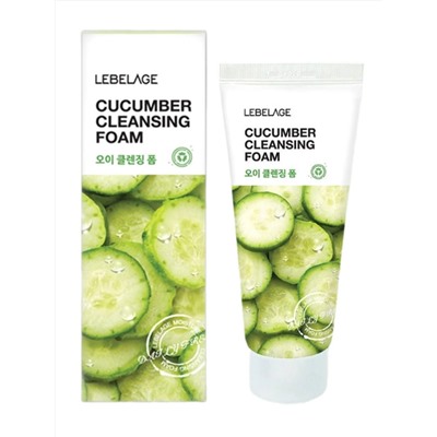 Lebelage Пенка для умывания с экстрактом огурца / Cucumber Cleansing Foam, 100 мл 27836