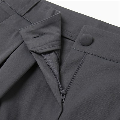 Брюки женские классические MINAKU: Safari, цвет графит, размер 50