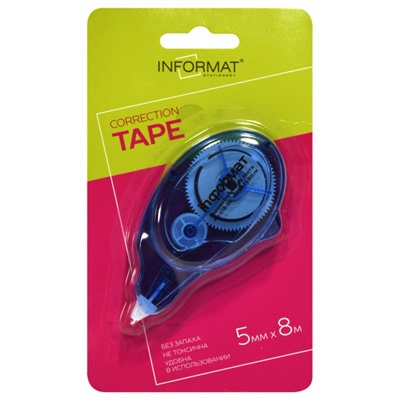 Корректор-лента  5 мм х 8 м CTB-5x8 inФОРМАТ