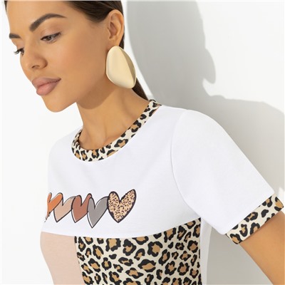 Футболка комбинированная, Покоряет не только сердца