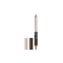 Bourjois BrowDuo Sculpt Карандаш и хайлайтер для бровей 22 Chatain chestnut
