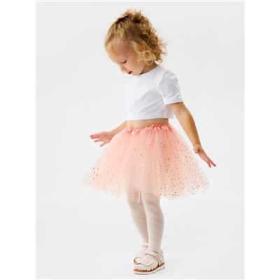 Юбка детская KAFTAN «Сияние», пудровая, длина 30 см