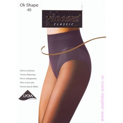 Колготки классические, Filodoro classic, Ok Shape 40