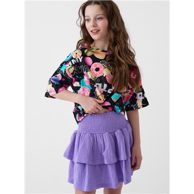 Юбка текстильная для девочек