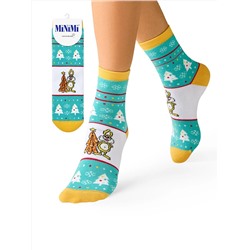 Minimi Носки MINI INVERNO 3300-7 (кот, заяц, такса)