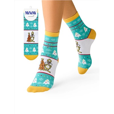 Minimi Носки MINI INVERNO 3300-7 (кот, заяц, такса)