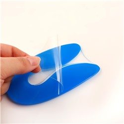 Подпяточники для обуви, на клеевой основе, L р-р, пара, синие