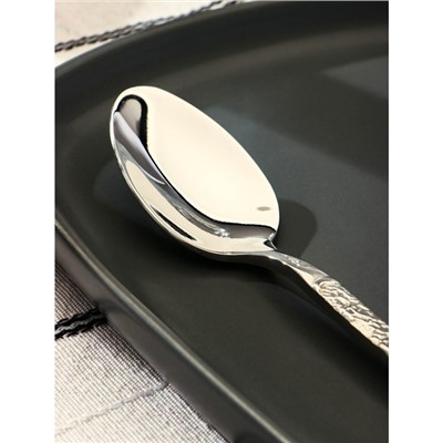 Ложка чайная Magistro «Олин», 16 см, нержавеющая сталь, серебристая