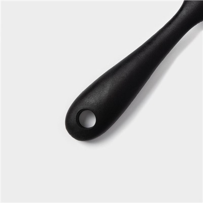 Ложка гарнирная Magistro Black, нейлон, 22×6.5 см, чёрная