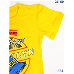 Футболка F31 жёлтый