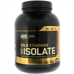 Optimum Nutrition, Gold Standard, 100% изолят, Chocolate Bliss, 1,36 кг (3 фунта)