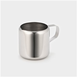 Молочник-питчер, 60 мл, 6.5×4 см, нержавеющая сталь