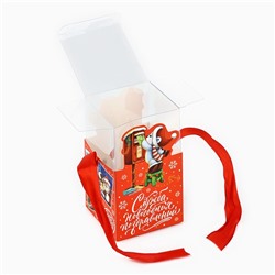 Коробка подарочная новогодняя складная «Новогодняя почта», 7×12×7 см