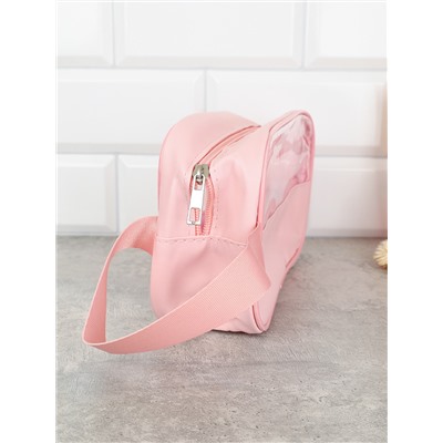 Сумка-органайзер 12х21х7 см / XN-026PN /уп 100/розовая