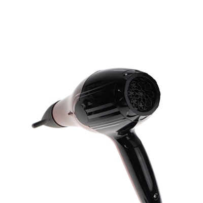 УЦЕНКА Фен Luazon LF-28, 1600 Вт, 2 скорости, 3 температурных режима, 3 насадки, расчески, черный, 9