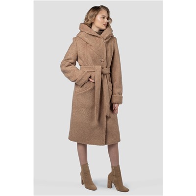 02-3275 Пальто женское утепленное (пояс)