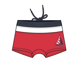 Плавки-шорты трикотажные для мальчиков, короткие