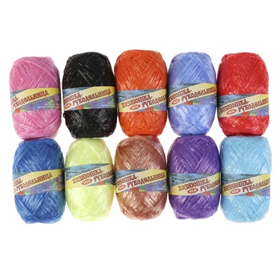 Пряжа «Для души и душа» 100% полипропилен 180(±10)м/50 г, набор 10 шт.
