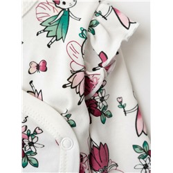 Боди детское трикотажное для девочек, 2 шт в комплекте