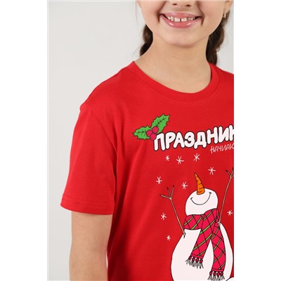 Фуфайка (футболка) для девочки Карнавал-1