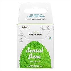 The Humble Co., Dental Floss, Fresh Mint, 55 Yds (50 m)