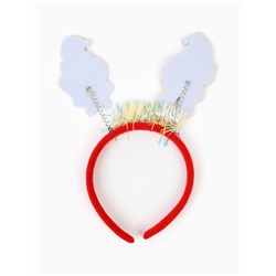 Ободок карнавальный новогодний «Дедушка Мороз»