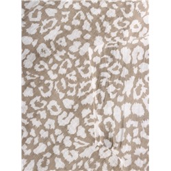 Футболка для девочки из муслина KAFTAN, бежевая, рост 128 см